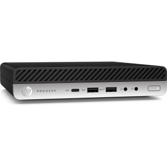 Mini PC HP EliteDesk 800 G4 I3-8100T 8GB 256GB NVMe 2XDP W11P Reacondicionado