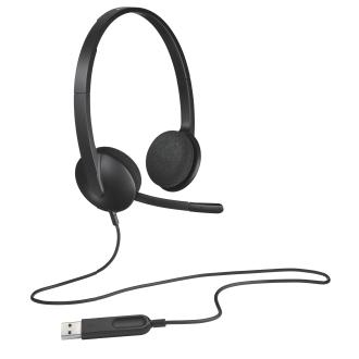Auriculares Logitech H340 USB negro