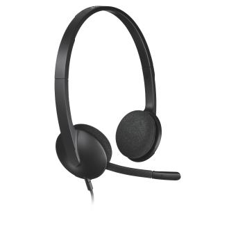 Auriculares Logitech H340 USB negro