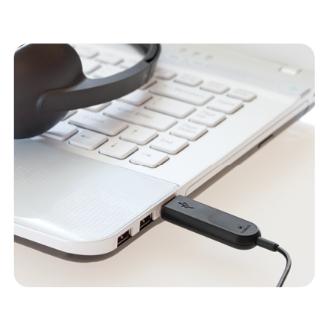 Auriculares Logitech H340 USB negro