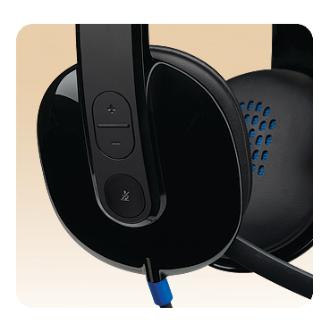 Auriculares Logitech H540 USB negro