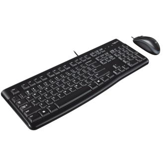 Teclado y ratón con cable Logitech MK120 -inglés-