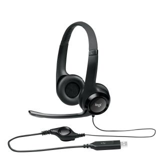 Auricular Logitech H390 USB negro