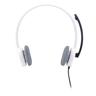 Auriculares con micrófono Logitech H150 Coconut blanco