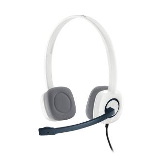 Auriculares con micrófono Logitech H150 Coconut blanco