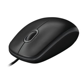 Ratón Logitech OEM B100 USB negro
