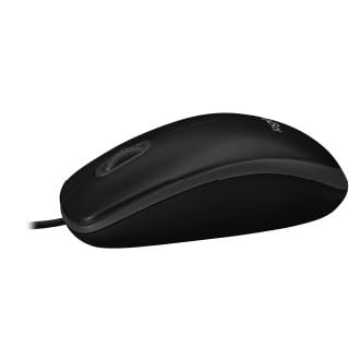 Ratón Logitech OEM B100 USB negro
