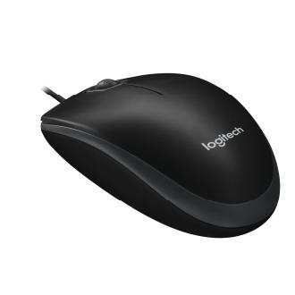 Ratón Logitech OEM B100 USB negro
