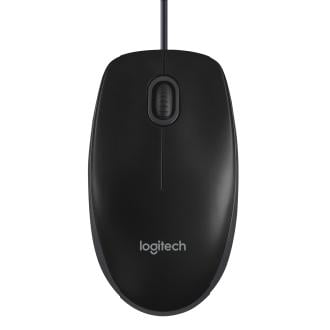 Ratón Logitech OEM B100 USB negro