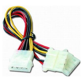 Cable splitter alimentación 2x 4pin Molex