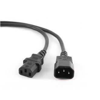 Cable extensor de alimentación 1.8m negro