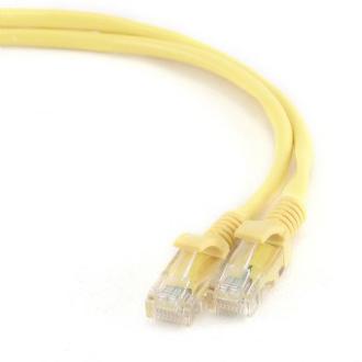 Cable de red Gembird UTP Cat5E 1m amarillo