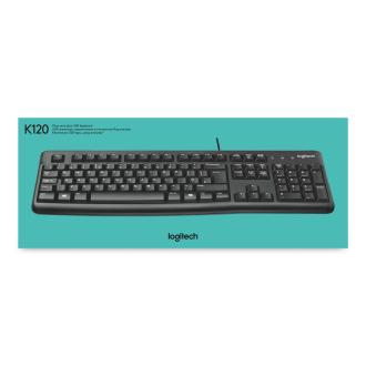 Teclado Logitech K120 USB negro -EE.UU-