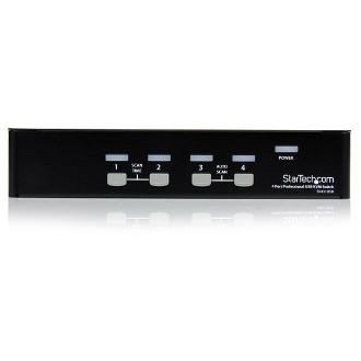 Conmutador KVM profesional 4