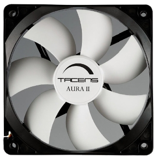 Ventilador de caja Tacens 3 Aura II 12 12x12 14dB