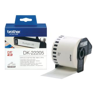 Etiquetas Brother de papel continuo, 62mm x 30.48m