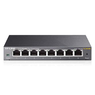 Switch Semigestionable Tp-link TL-SG108E 8 puertos gigabit metálico