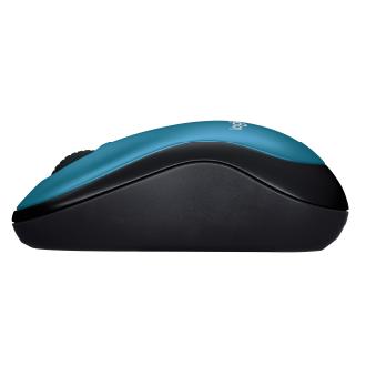 Ratón inalámbrico Logitech M185 azul