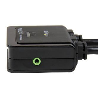 KVM StarTech 2 PCs HDMI USB Incluye cables