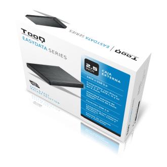 Caja externa Tooq HD 2.5" SATA USB 3.0 negro