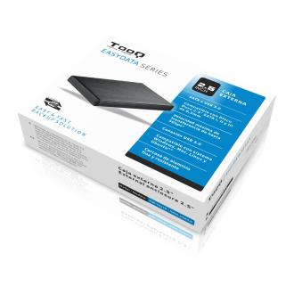 Caja externa Tooq HD 2.5" SATA USB 3.0 negro