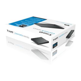 Caja externa Tooq HD 2.5" SATA USB 3.0 negro