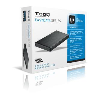 Caja externa Tooq HD 2.5" SATA USB 3.0 negro