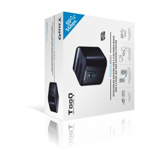 Dock station Tooq 2.5" / 3.5" SATA USB 3.0 negro