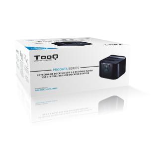 Dock station Tooq 2.5" / 3.5" SATA USB 3.0 negro