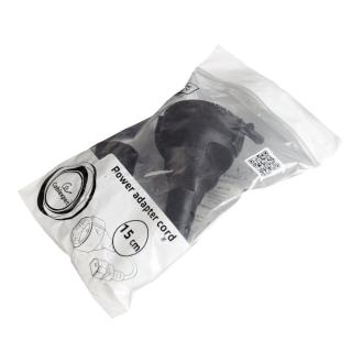 Cable de alimentación Gembird adaptador C14 macho a Schuko hembra 15cm