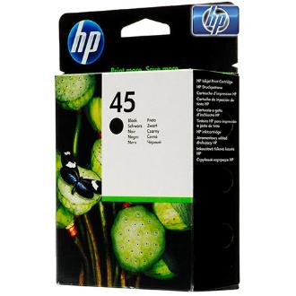Cartucho original HP 45 negro