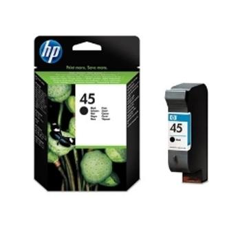 Cartucho original HP 45 negro
