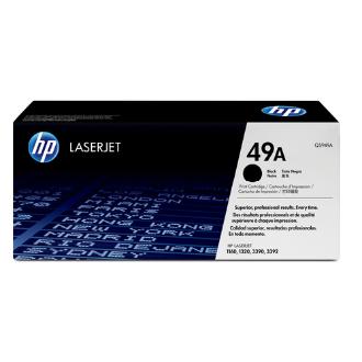 Tóner original HP 49A negro