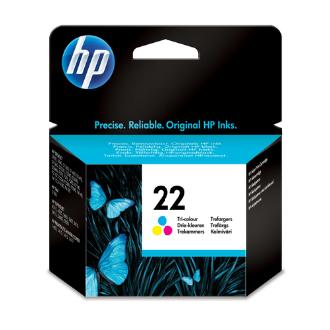 Cartucho original HP 22 color