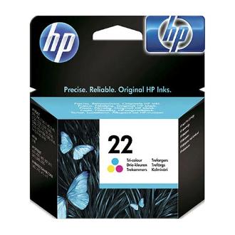 Cartucho original HP 22 color