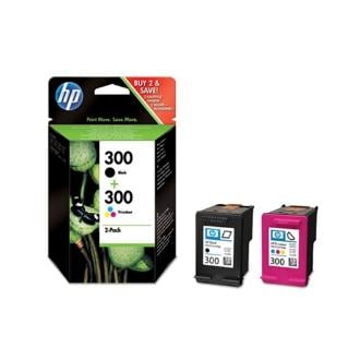 Pack 2 cartuchos HP 300 color y negro