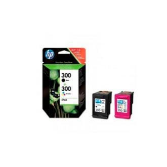Pack 2 cartuchos HP 300 color y negro