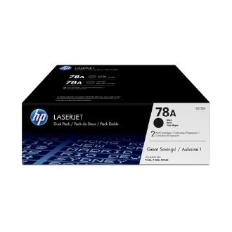 Pack 2 tóner originales HP 78A negro