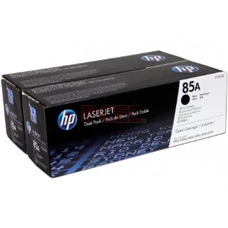Pack 2 tóner originales HP 85A negro