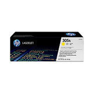 Tóner original HP 305A amarillo