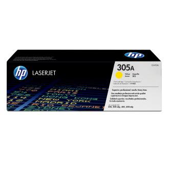 Tóner original HP 305A amarillo