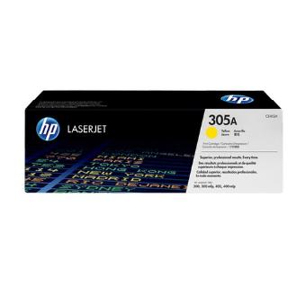 Tóner original HP 305A amarillo