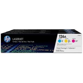 PACK 3 TONER ORIGINAL HP 126A COLORES