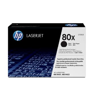Tóner original HP 80X negro