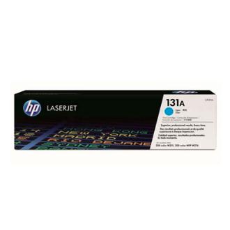 Tóner original HP 131A cian