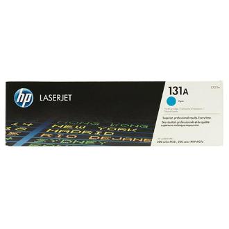 Tóner original HP 131A cian
