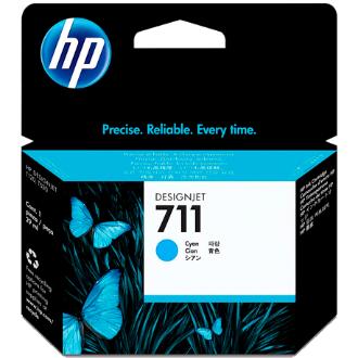 Cartucho original HP 711 cian