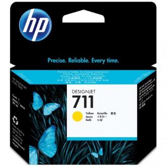 Cartucho original HP 711 amarillo