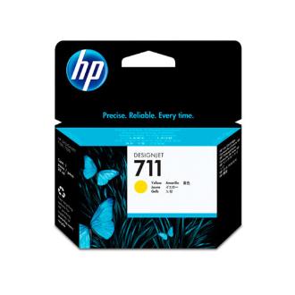 Cartucho original HP 711 amarillo