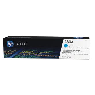 Tóner original HP 130A cian